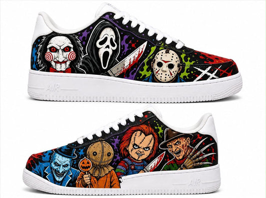 Horror Icons Custom Sneakers