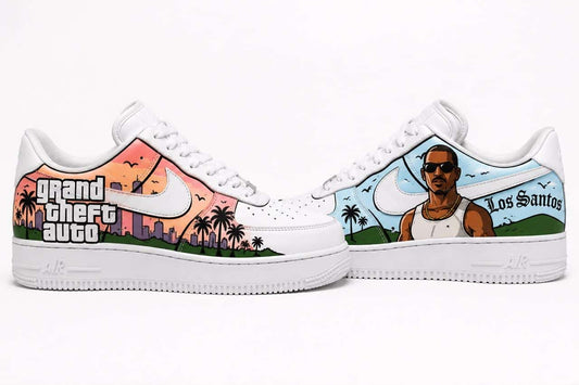 Grand Theft Auto Los Santos Custom Sneakers