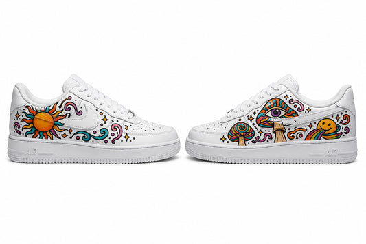 Psychedelic Sunshine Custom Sneakers