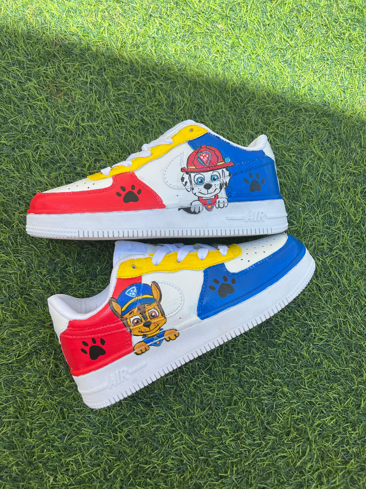 Paw Patrol Chase & Marshall Custom Air Force 1