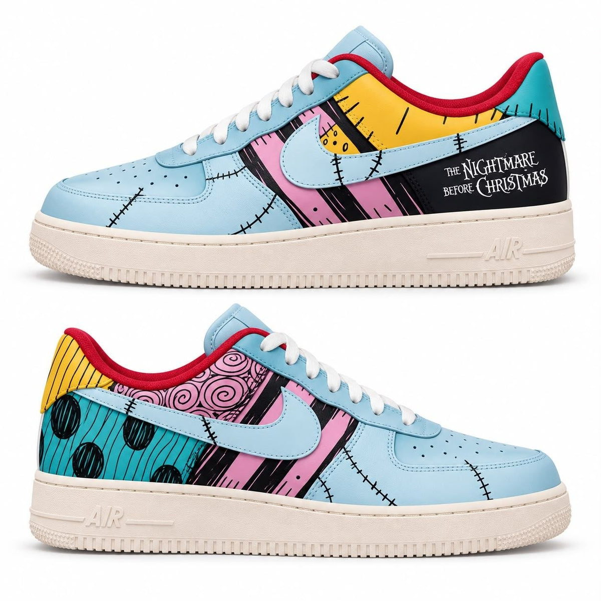 Hand-painted custom sneakers