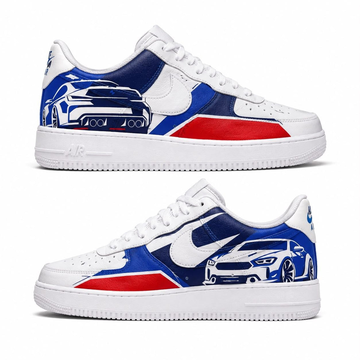 Hand-painted custom sneakers