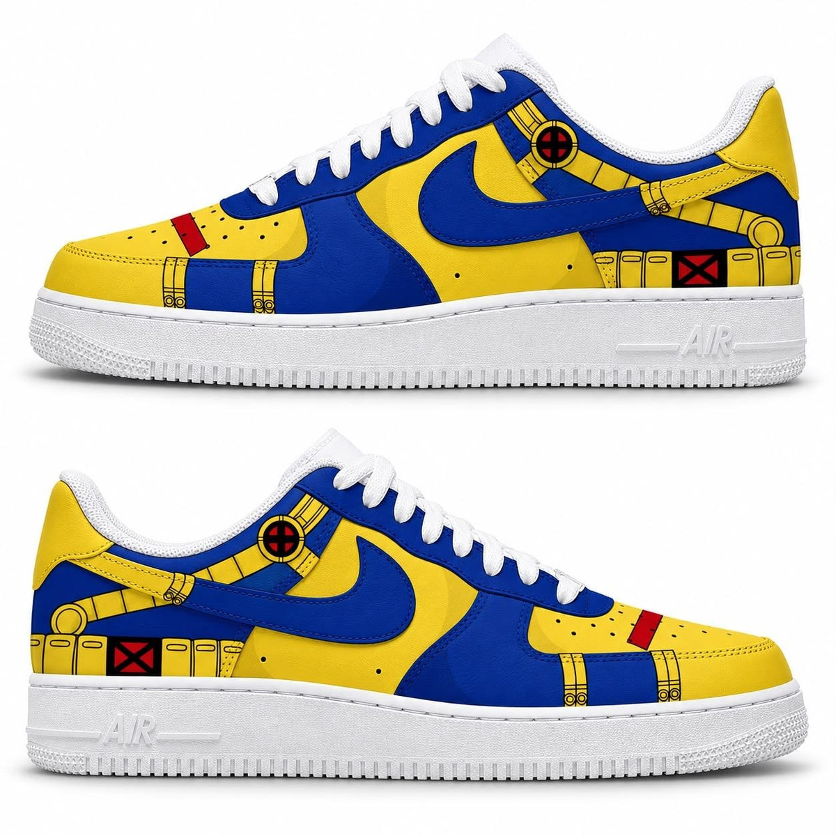 Hand-painted custom sneakers