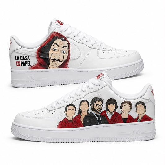 Hand-painted custom sneakers