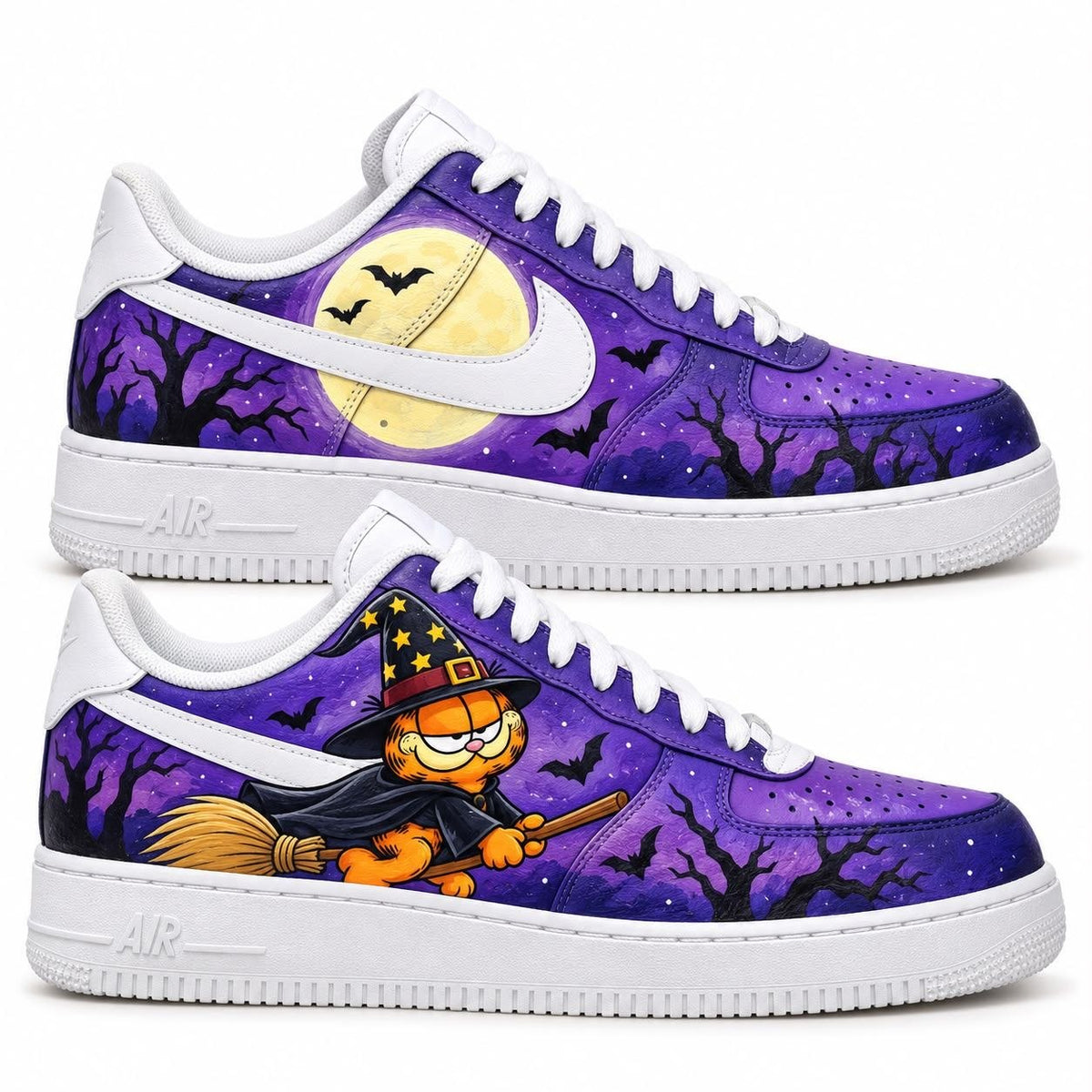 Hand-painted custom sneakers