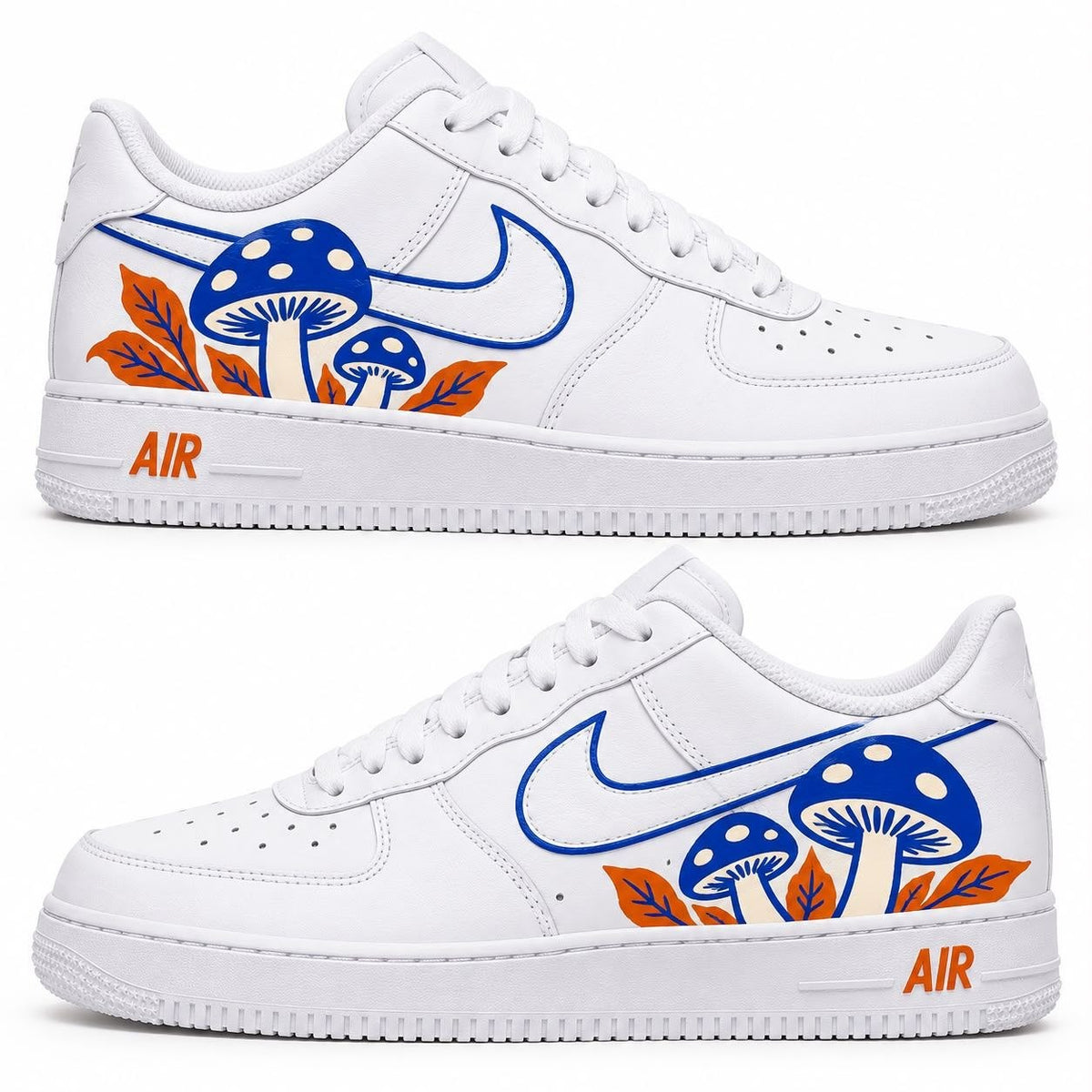 Hand-painted custom sneakers