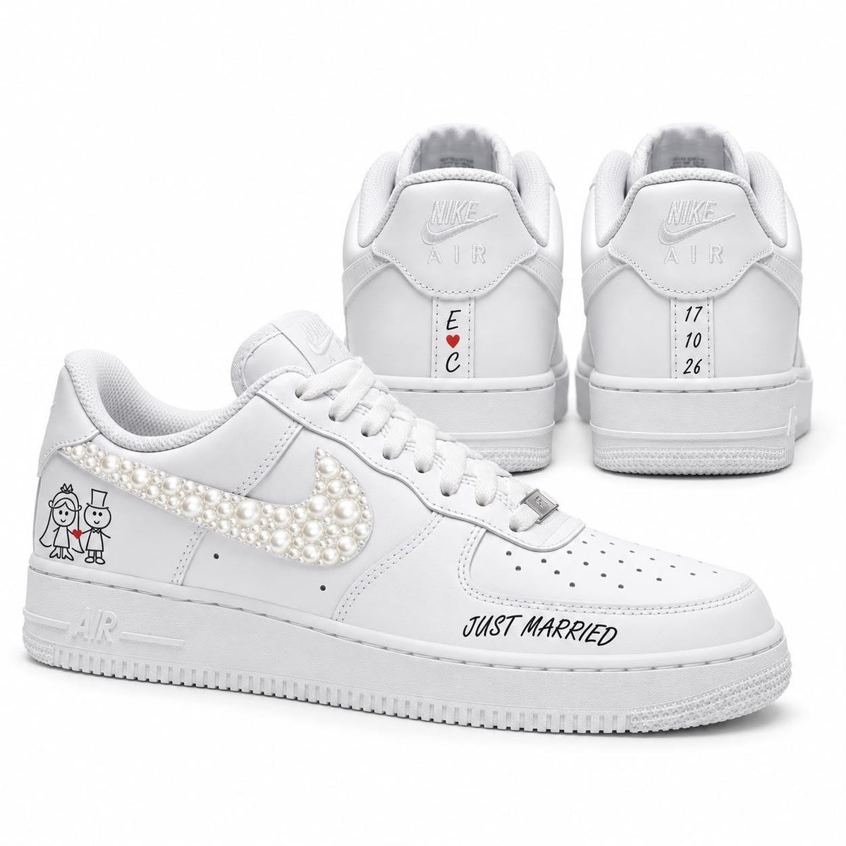 Hand-painted custom sneakers