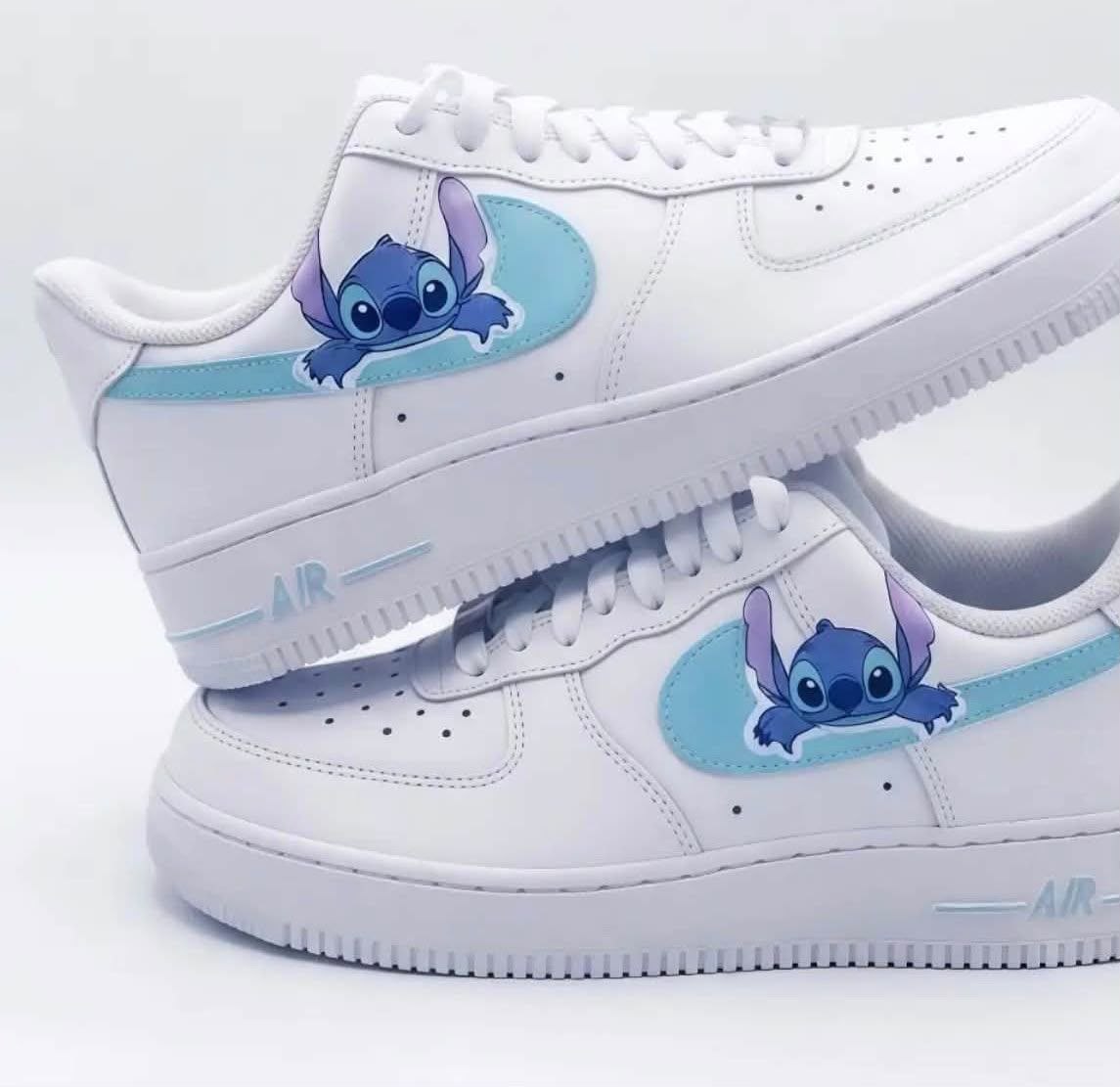 Hand-painted custom sneakers