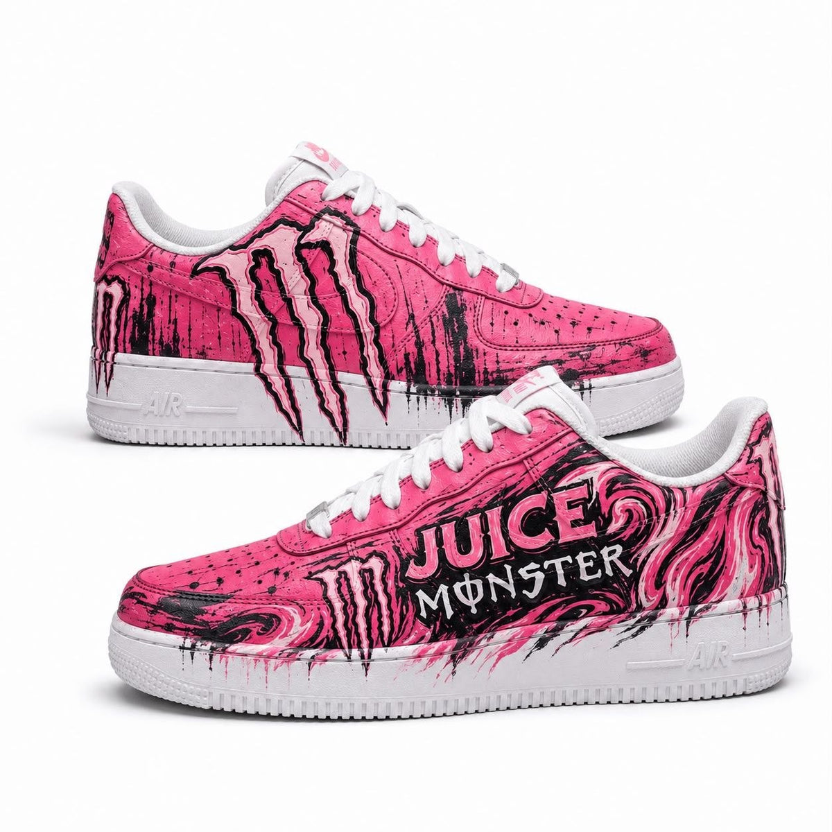 Hand-painted custom sneakers