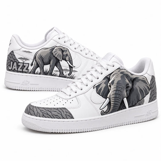 Hand-painted custom sneakers