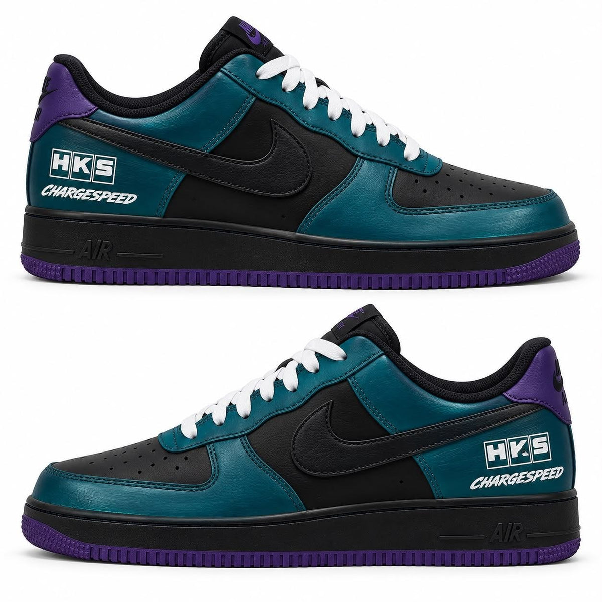 Hand-painted custom sneakers