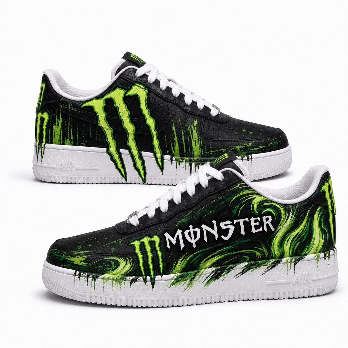 Hand-painted custom sneakers