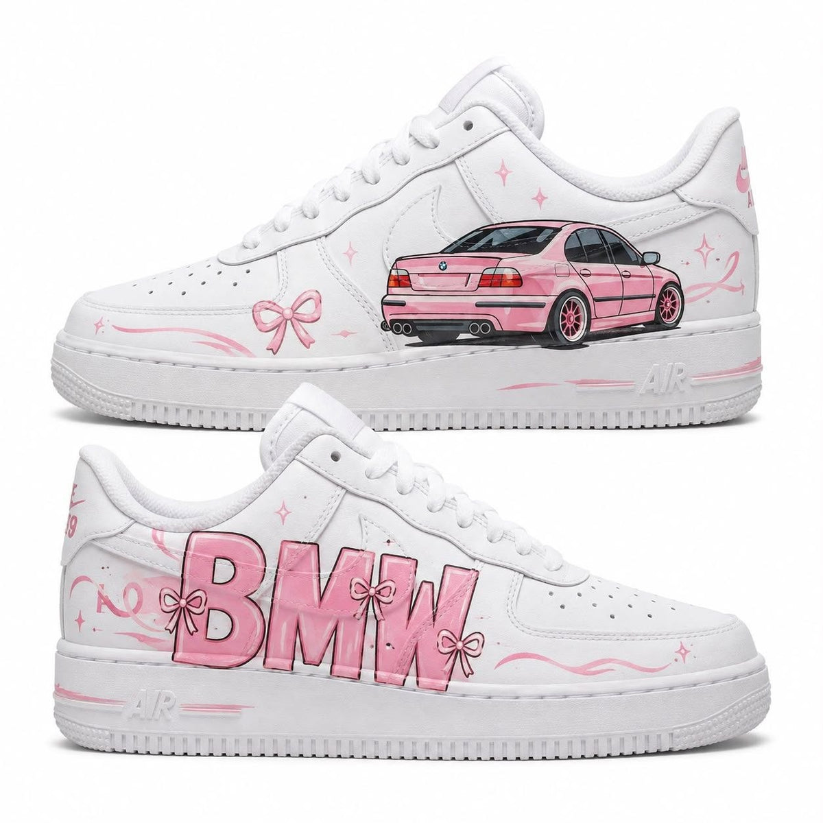 Hand-painted custom sneakers