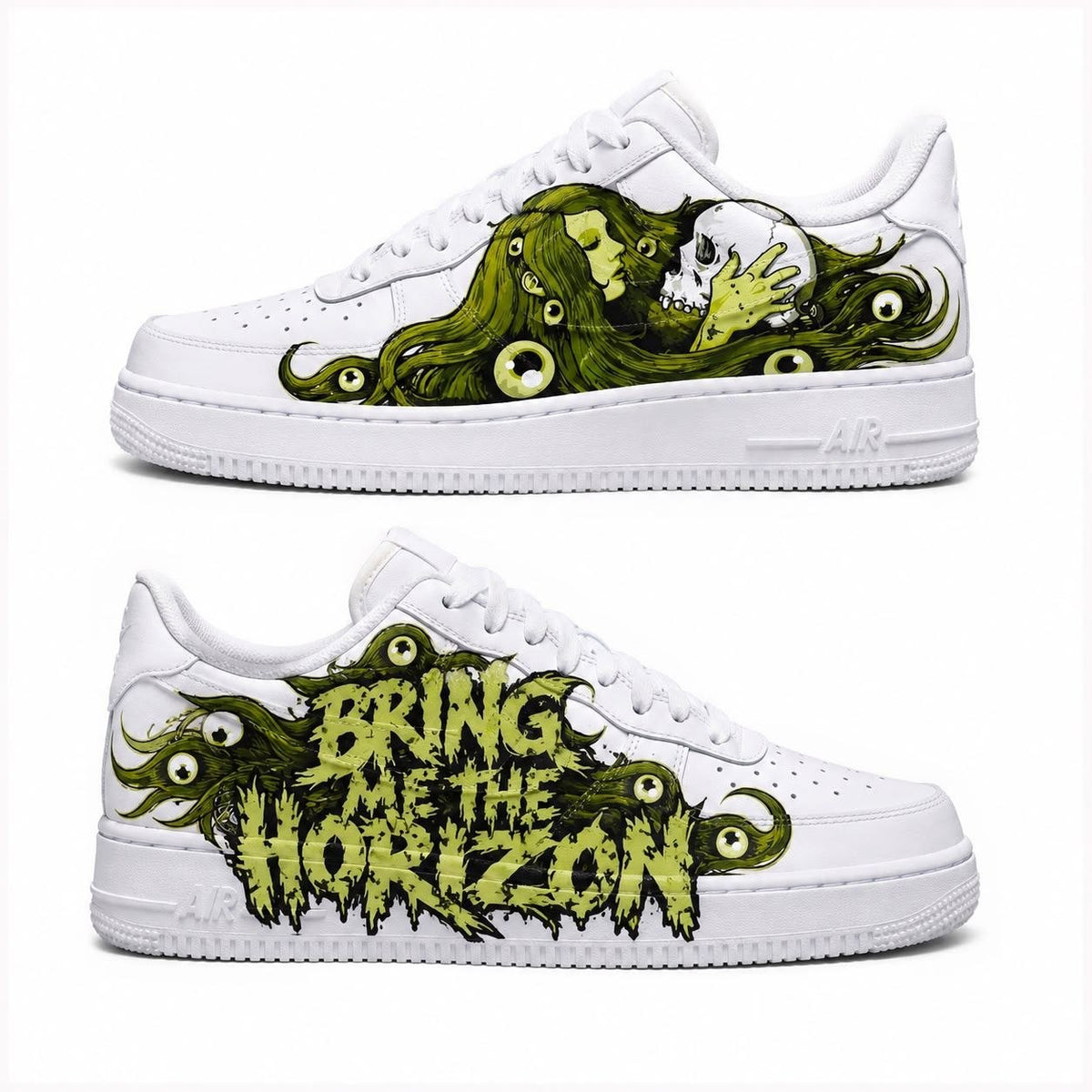 Hand-painted custom sneakers