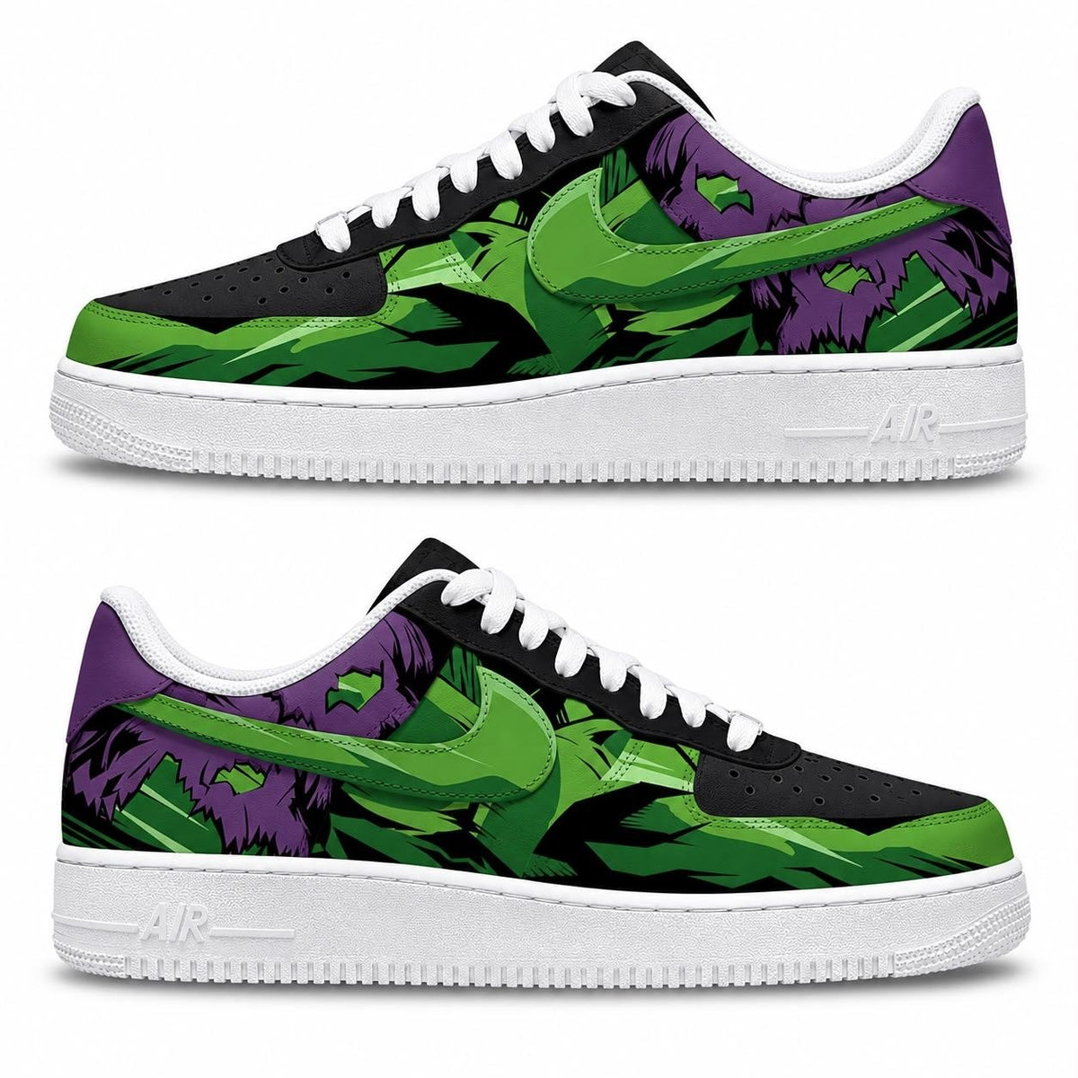 Hand-painted custom sneakers