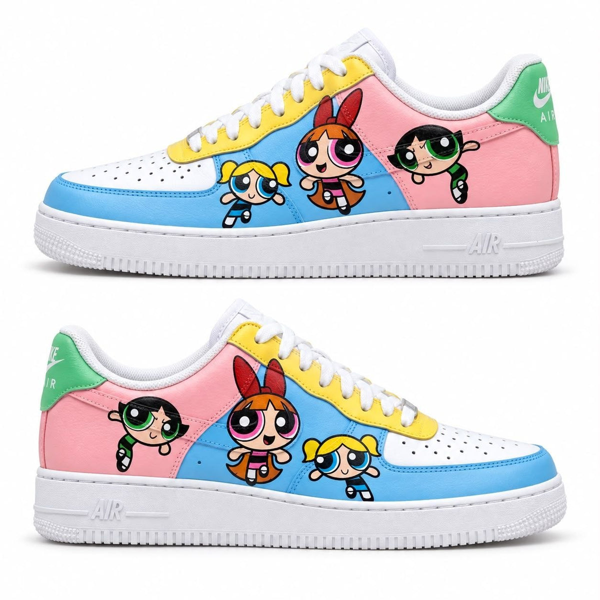Hand-painted custom sneakers
