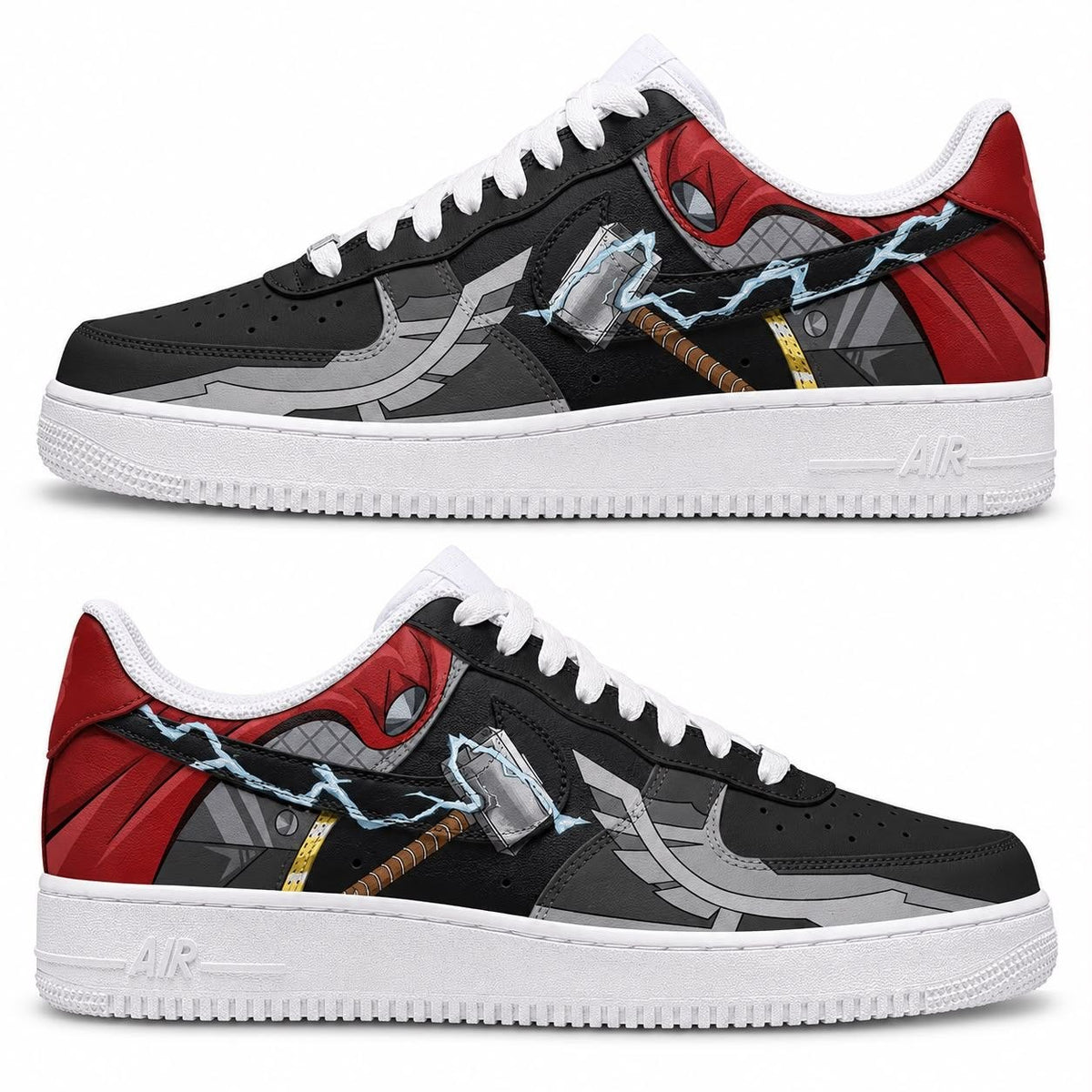 Hand-painted custom sneakers