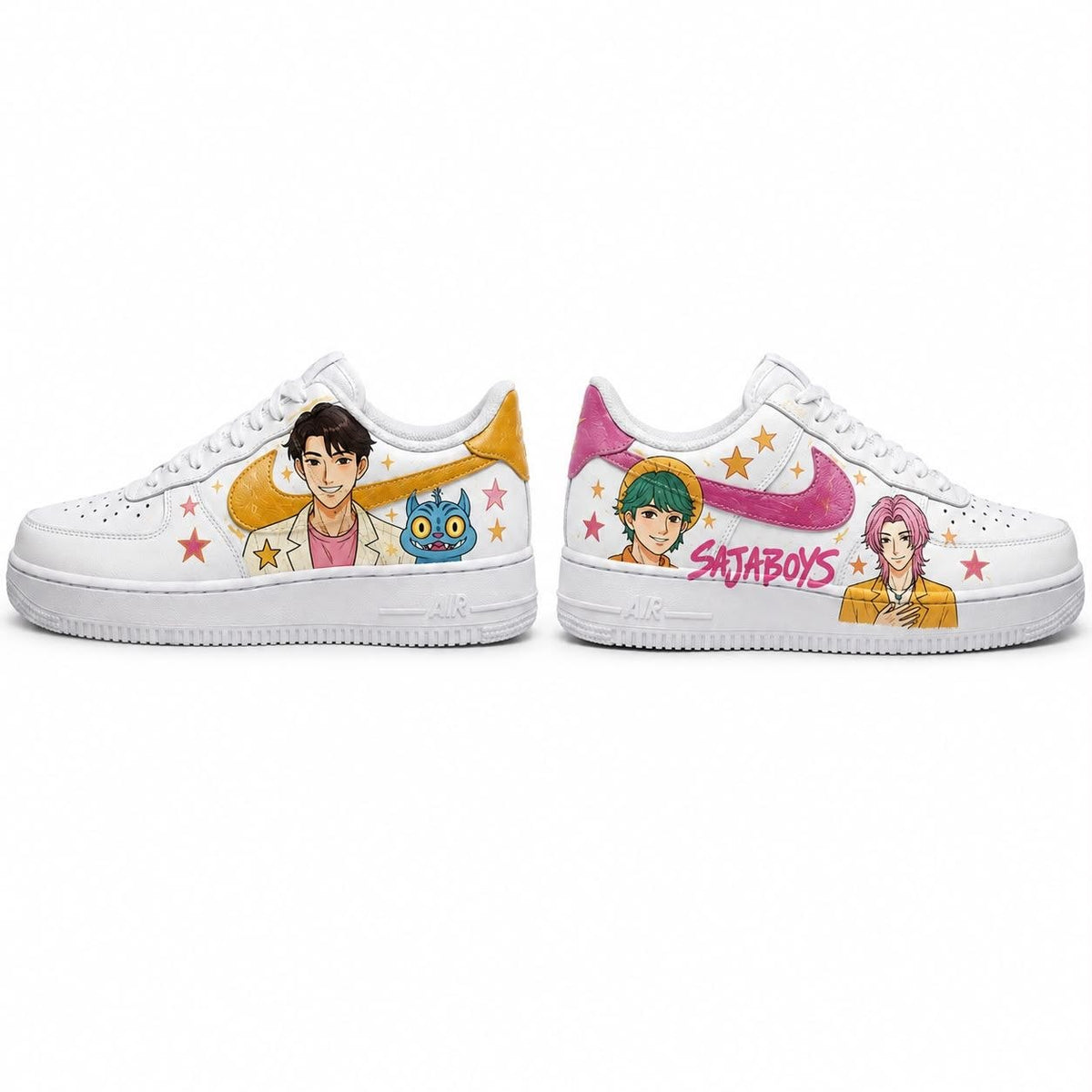 Hand-painted custom sneakers