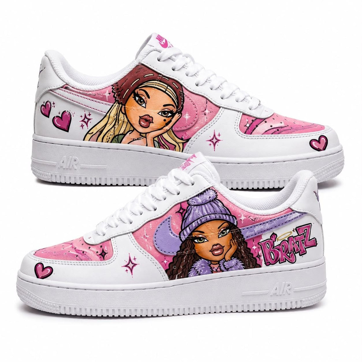 Hand-painted custom sneakers