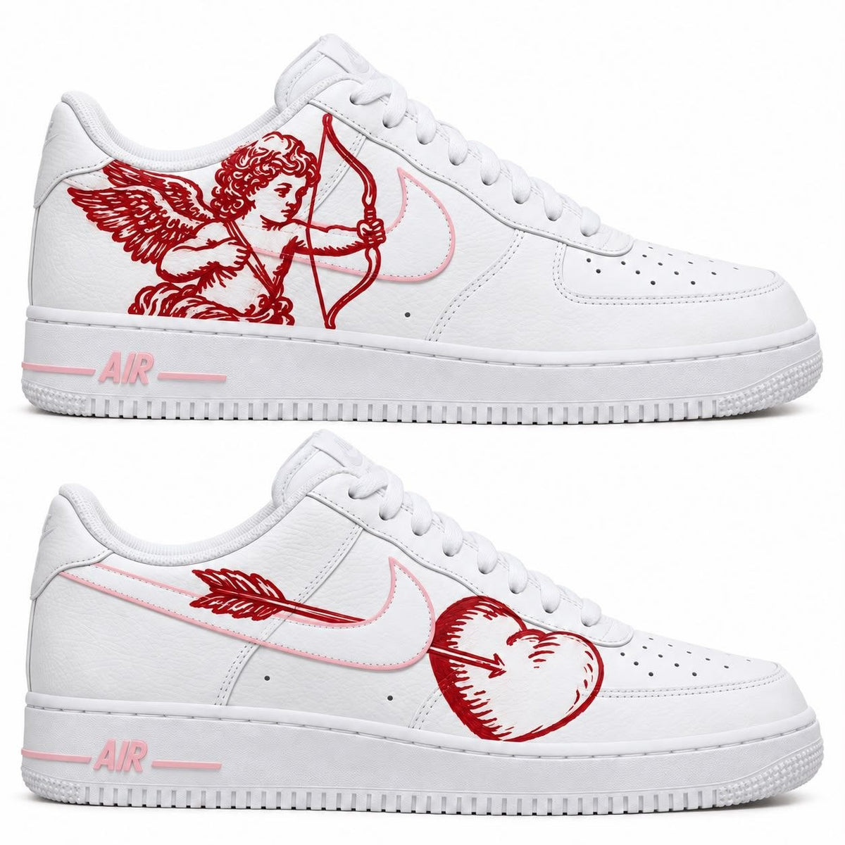 Hand-painted custom sneakers