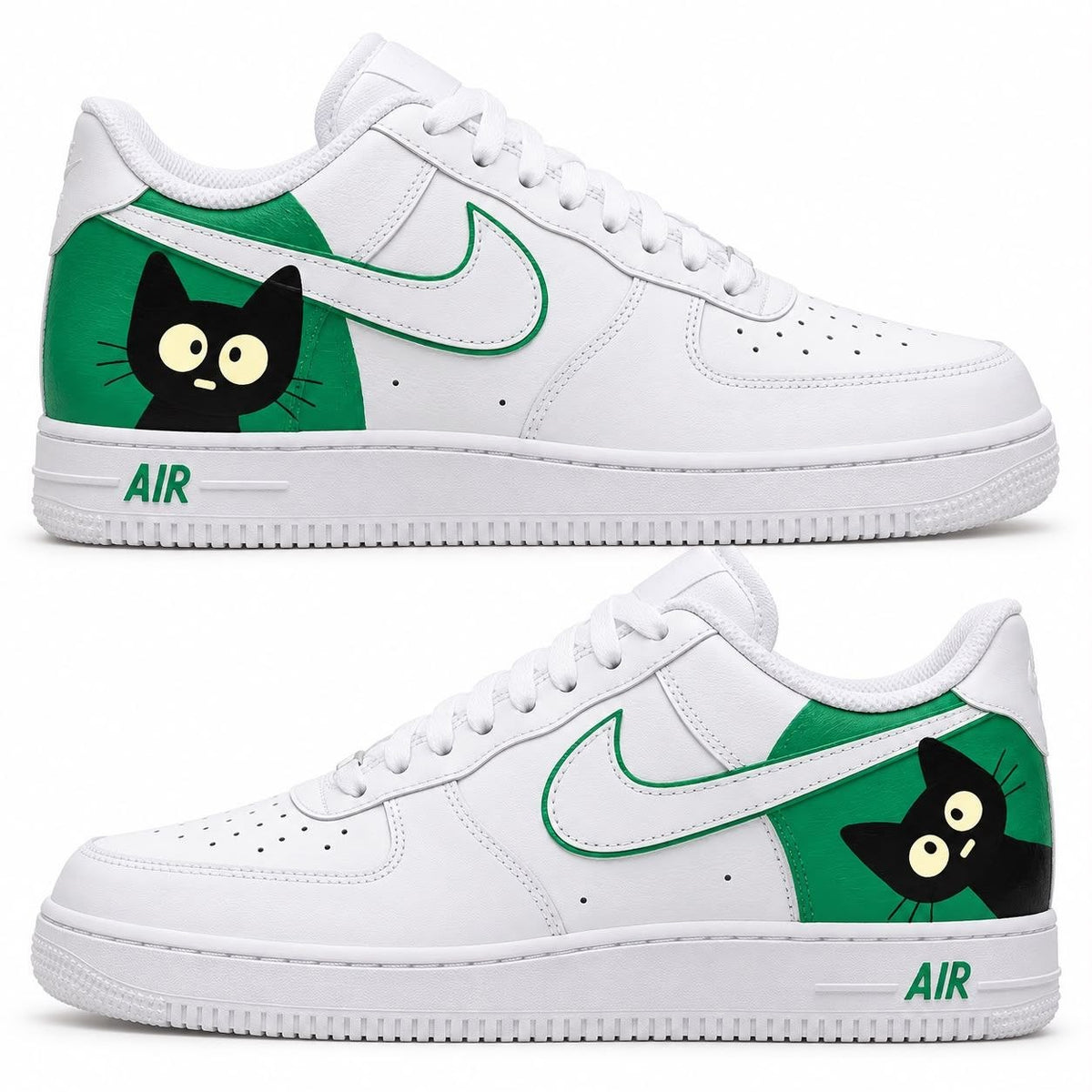 Hand-painted custom sneakers