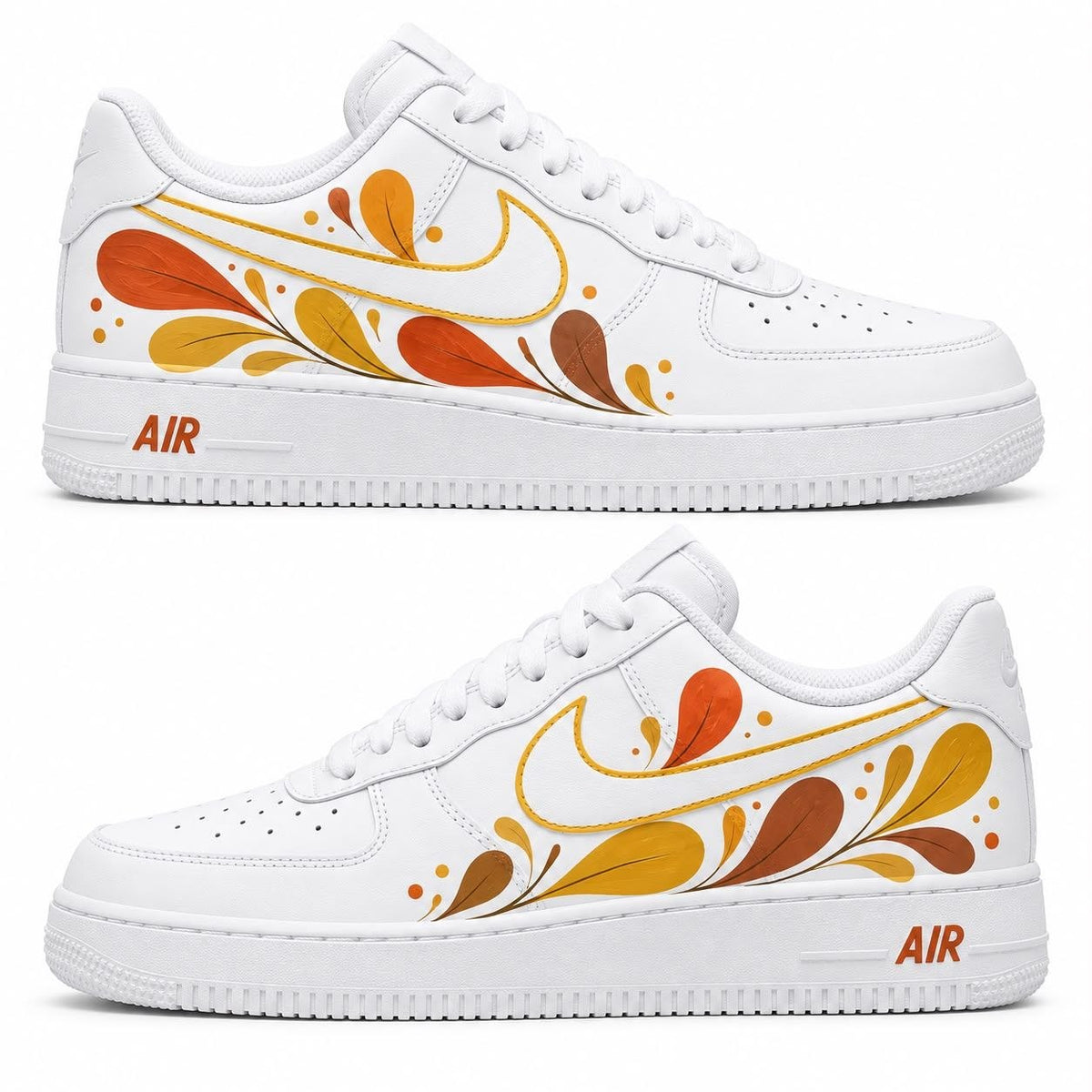 Hand-painted custom sneakers