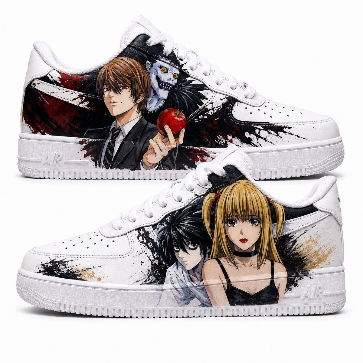 Hand-painted custom sneakers