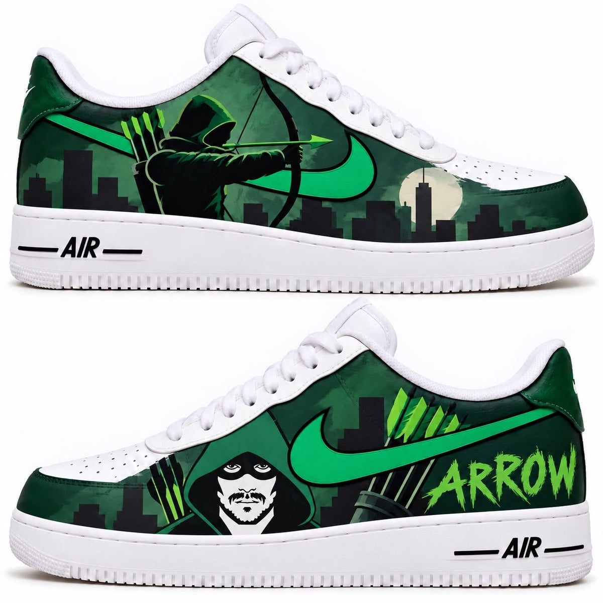 Hand-painted custom sneakers