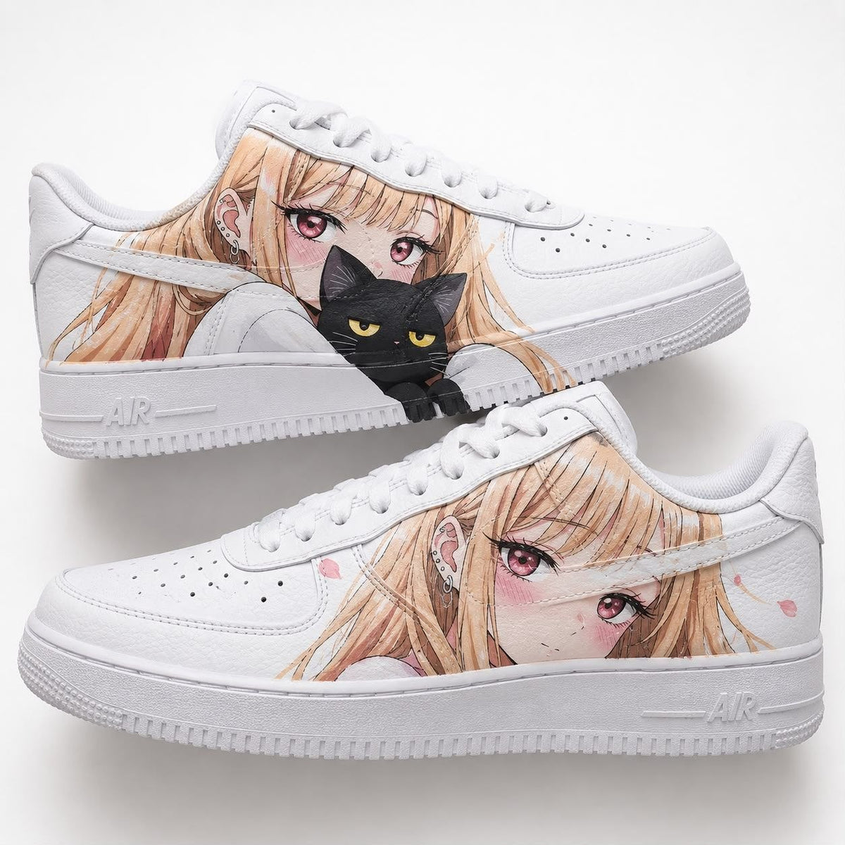 Hand-painted custom sneakers