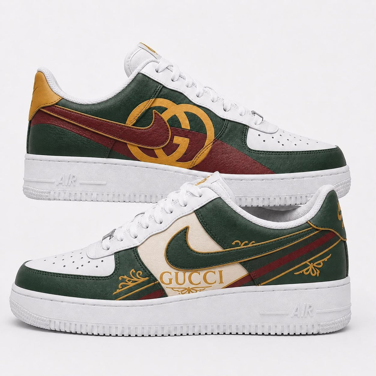 Hand-painted custom sneakers