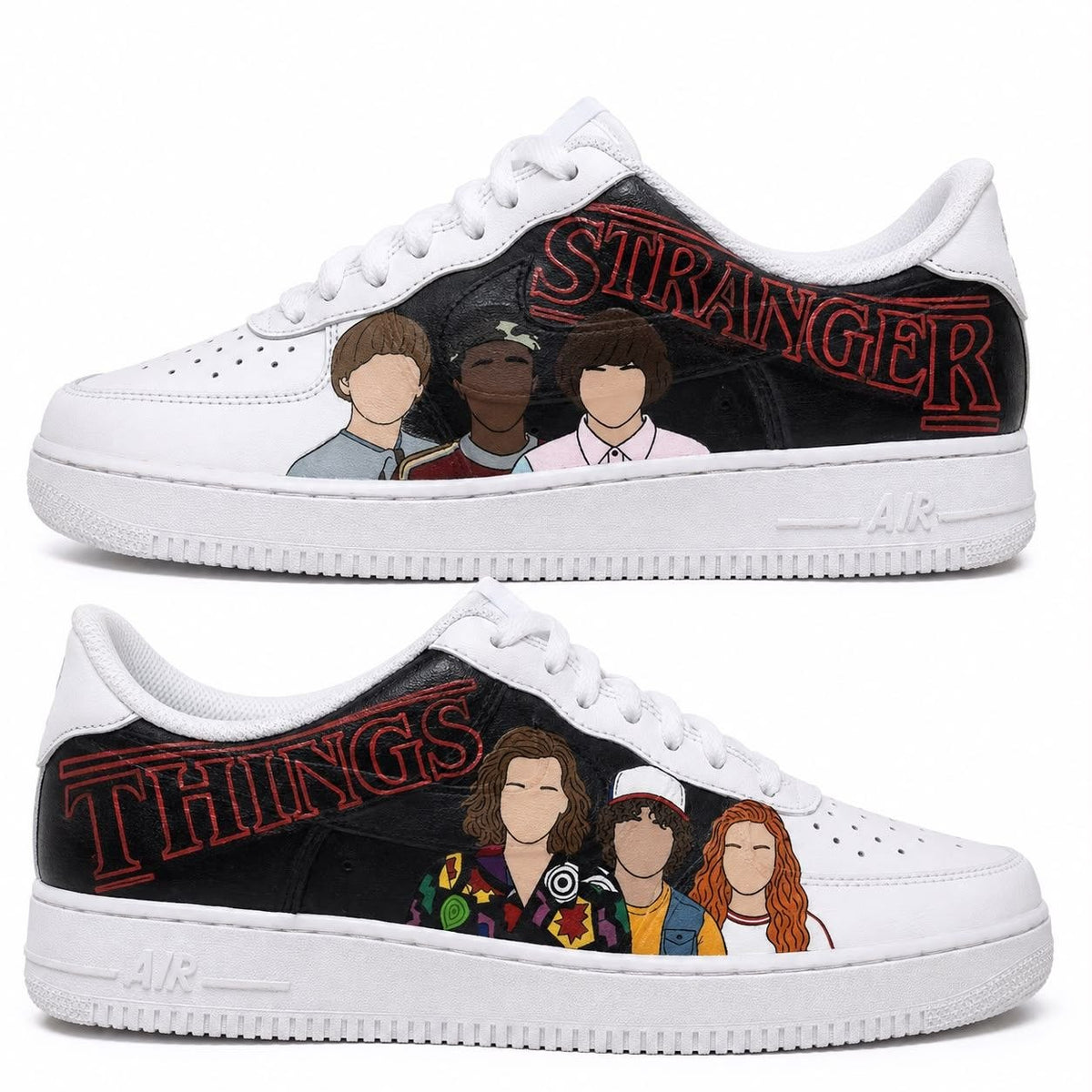 Hand-painted custom sneakers