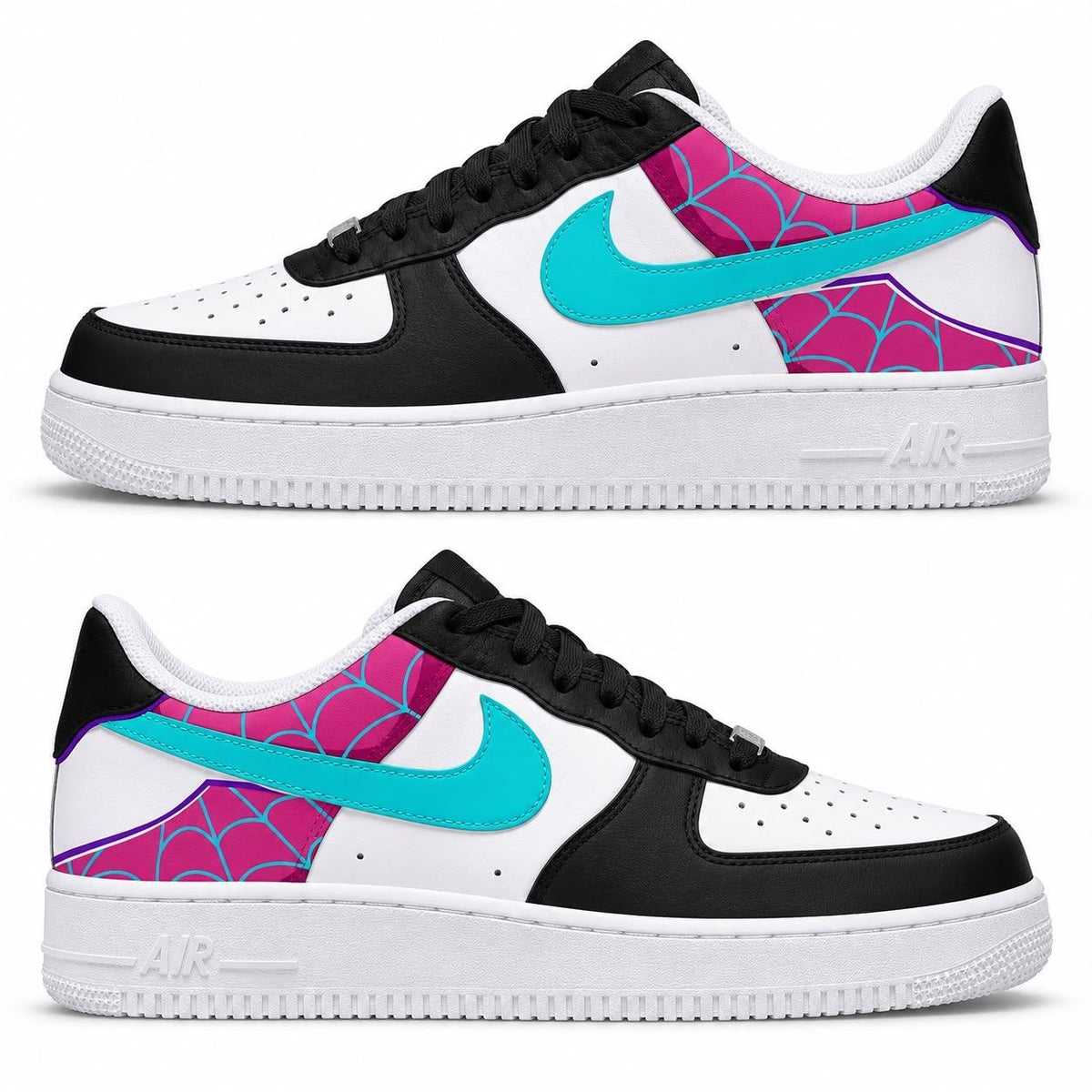 Hand-painted custom sneakers