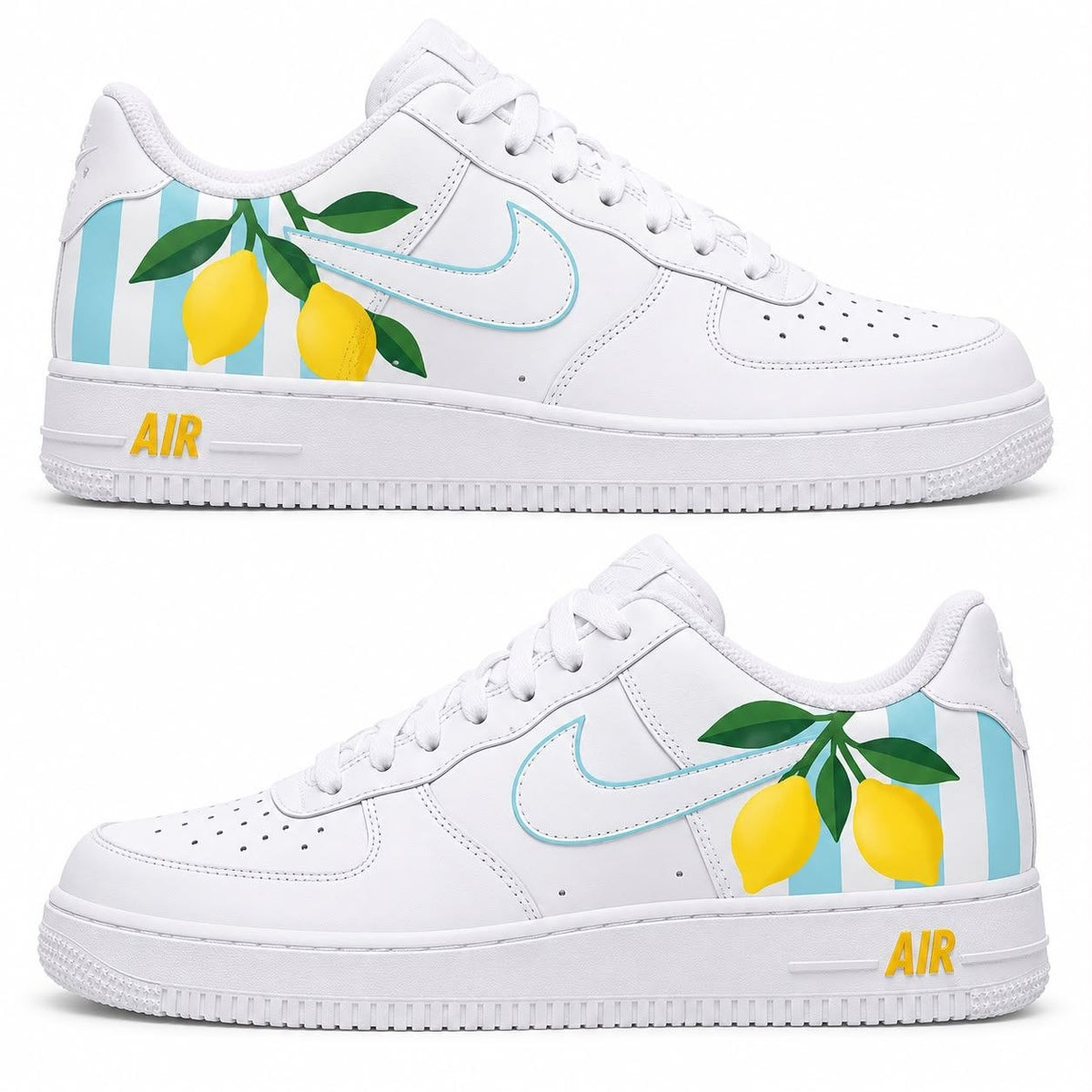 Hand-painted custom sneakers