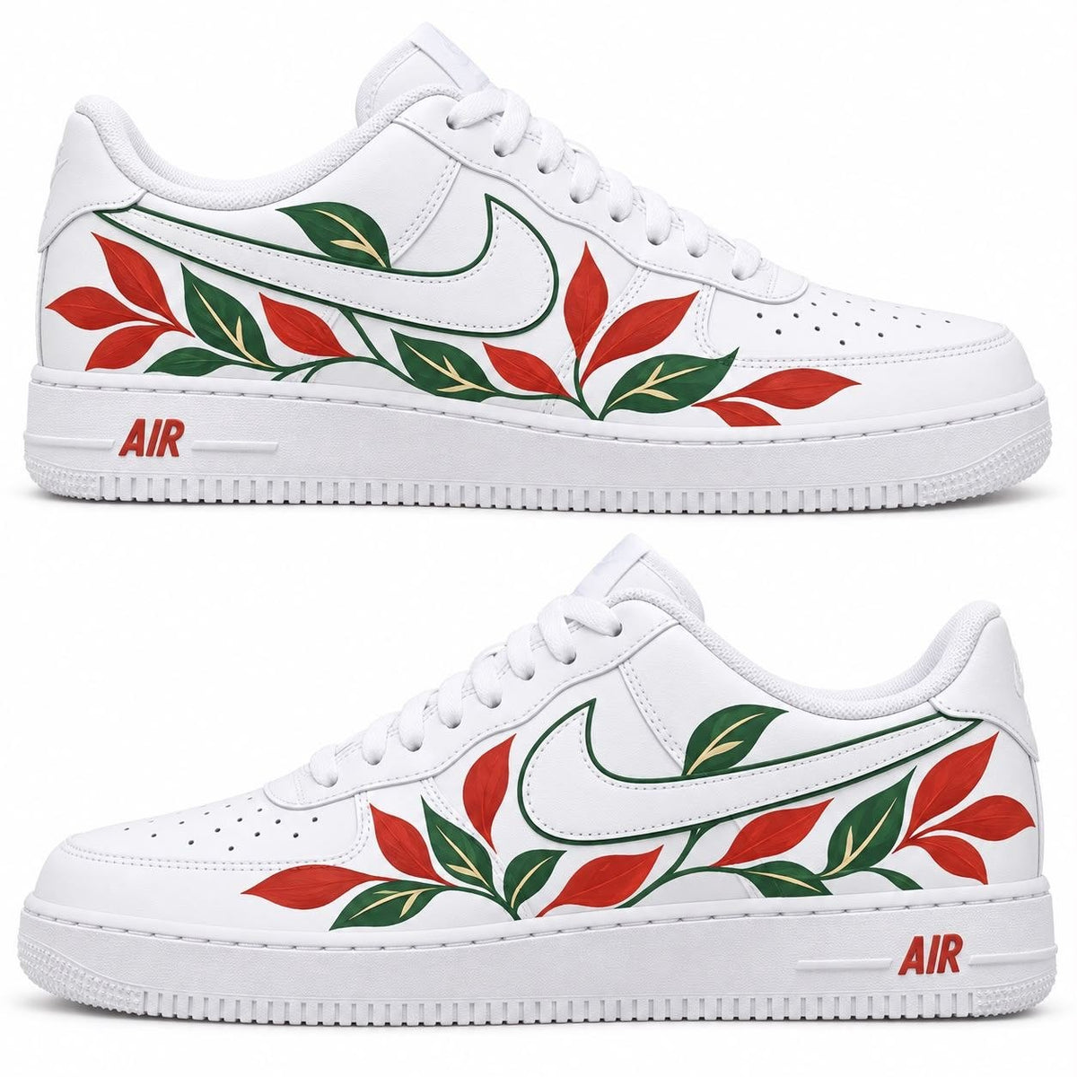 Hand-painted custom sneakers