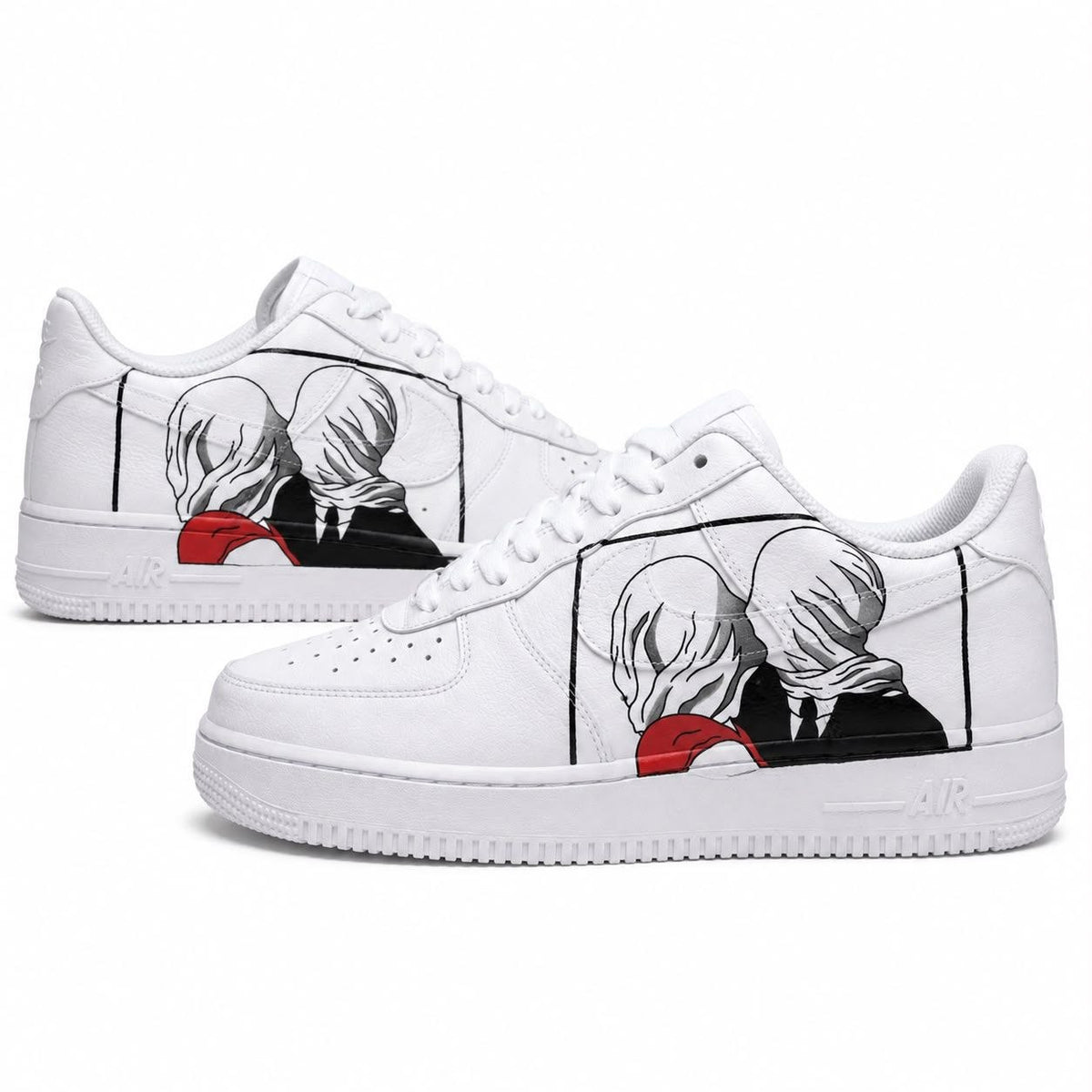 Hand-painted custom sneakers