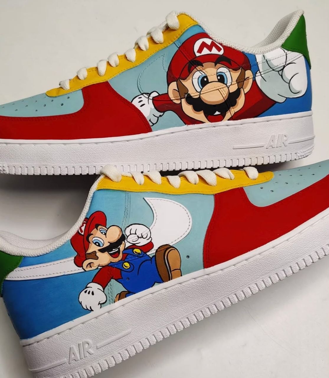 Hand-painted custom sneakers