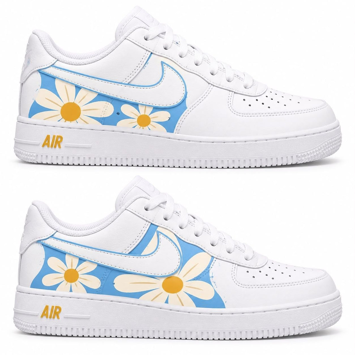 Hand-painted custom sneakers